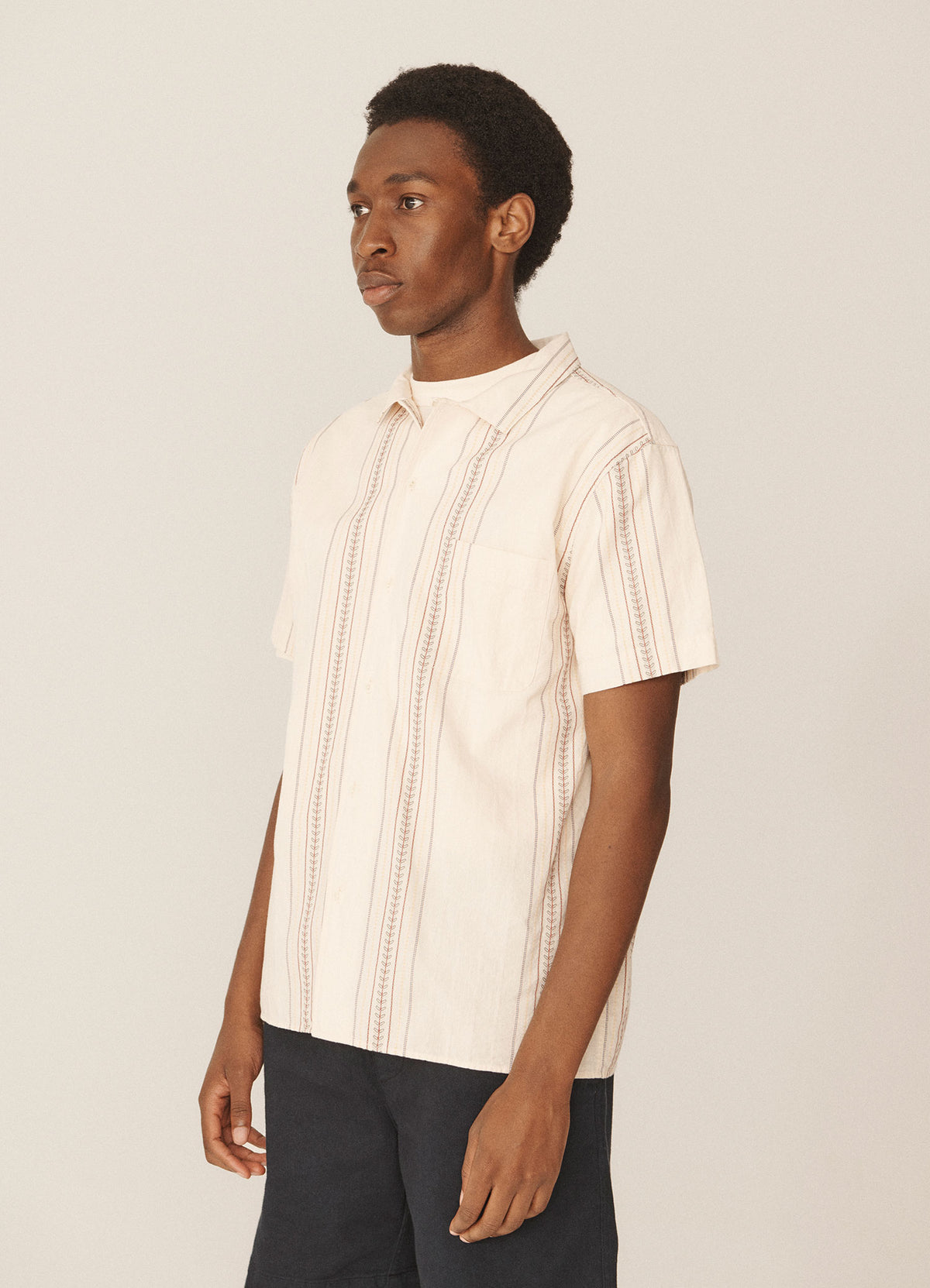 YMC Malick Shirt - Ecru