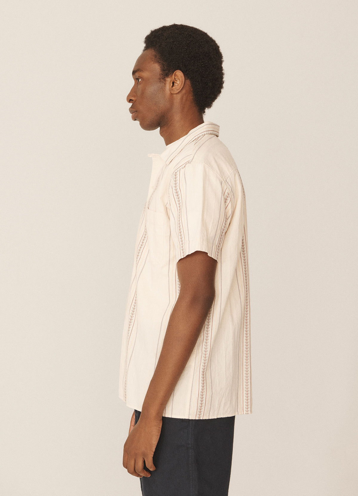 YMC Malick Shirt - Ecru