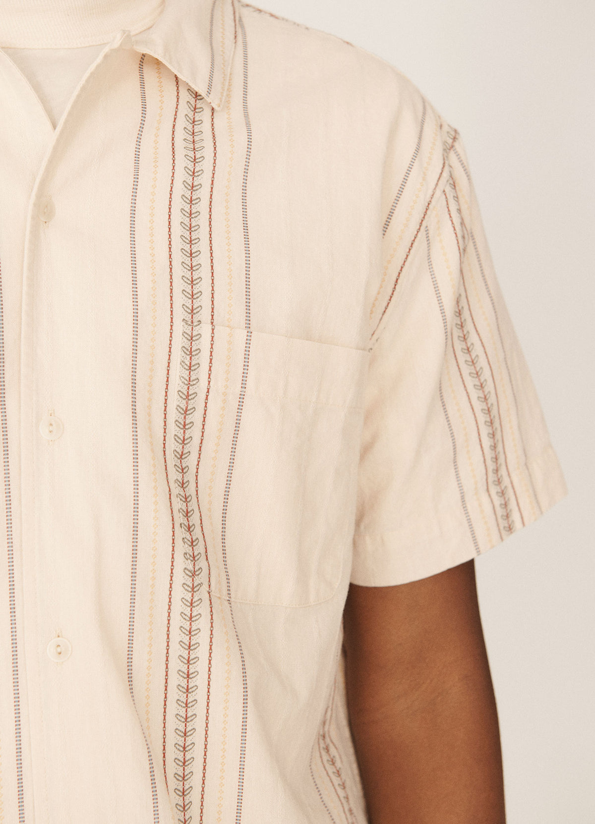 YMC Malick Shirt - Ecru