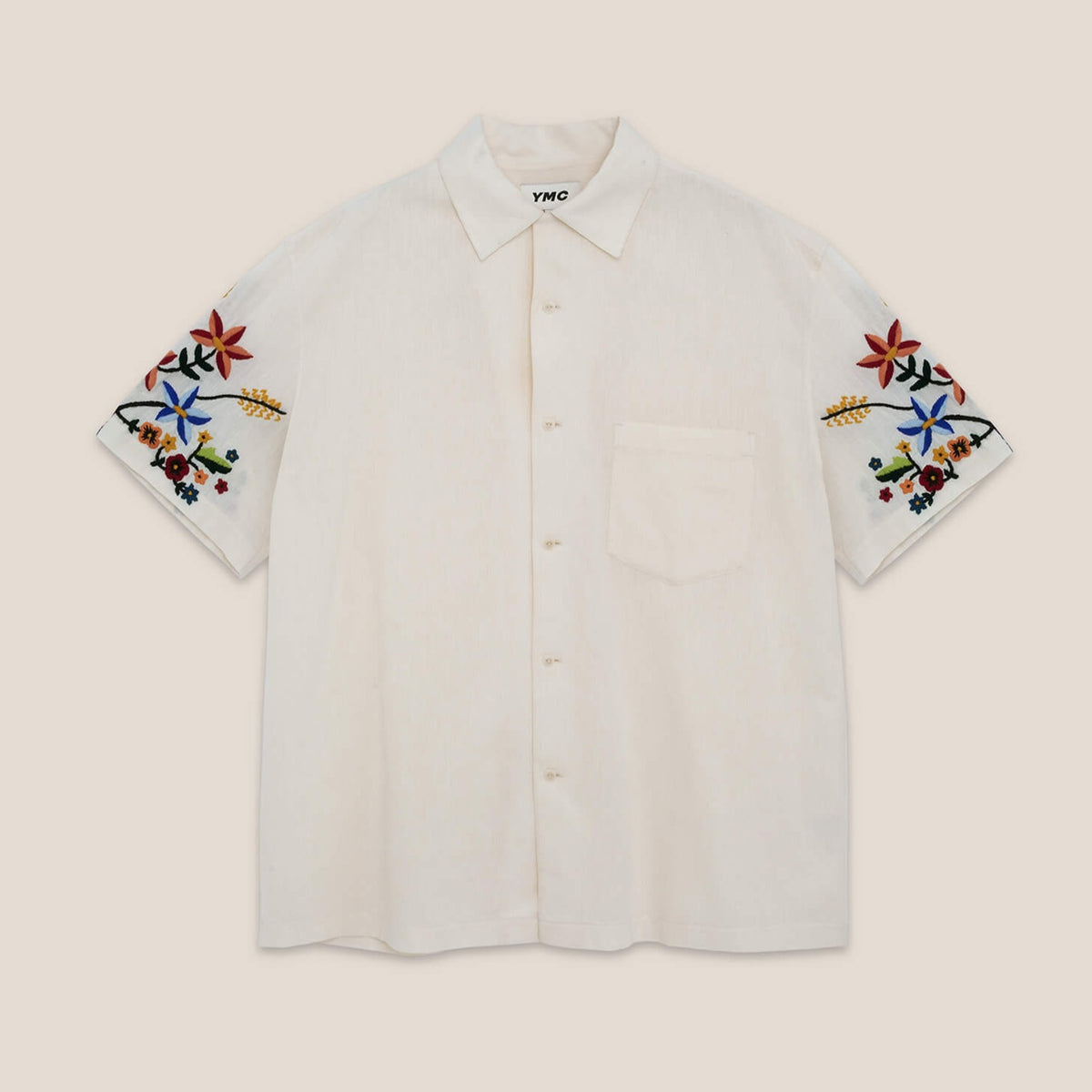 YMC Idris Shirt - Ecru