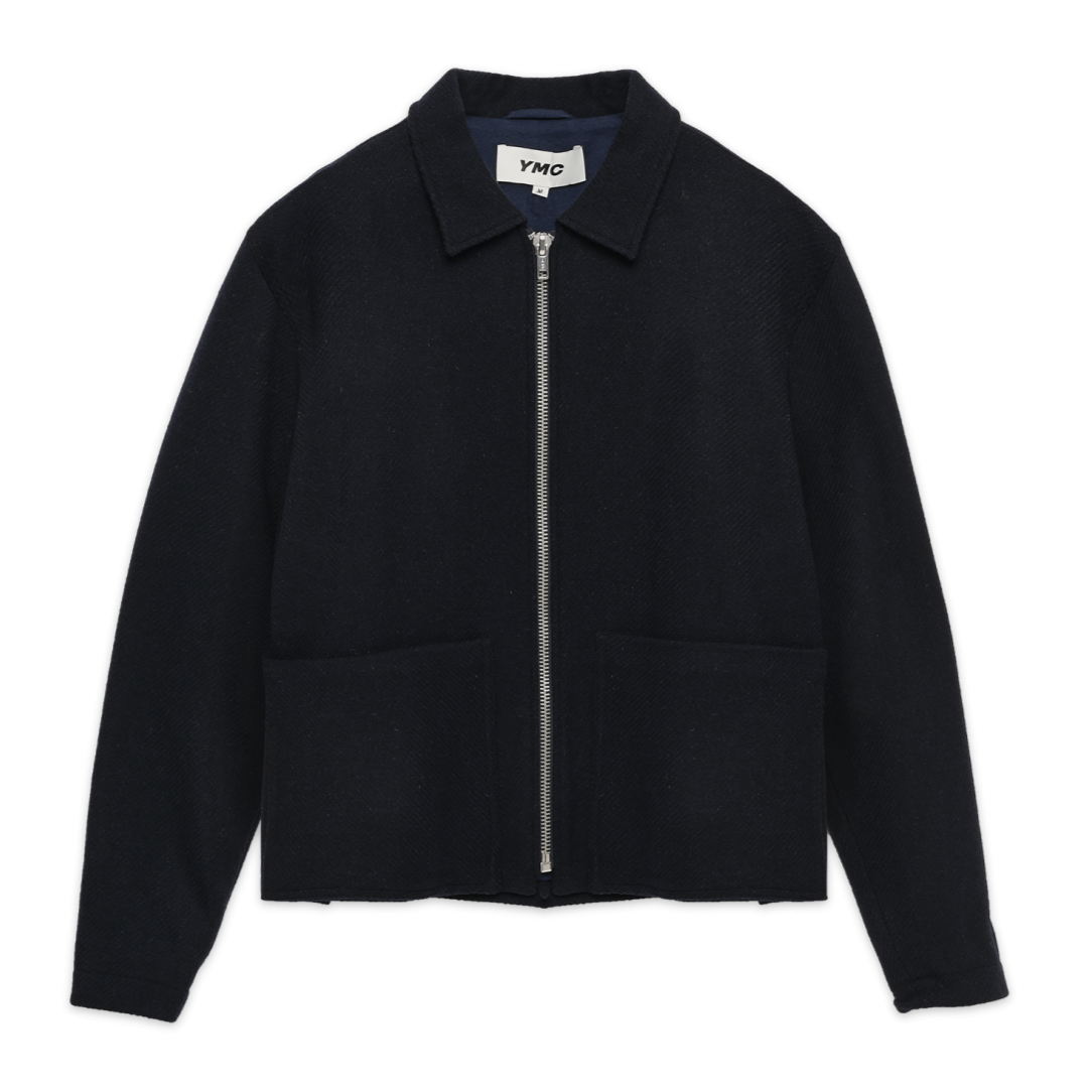 YMC Bay City Bomber Jacket - Navy