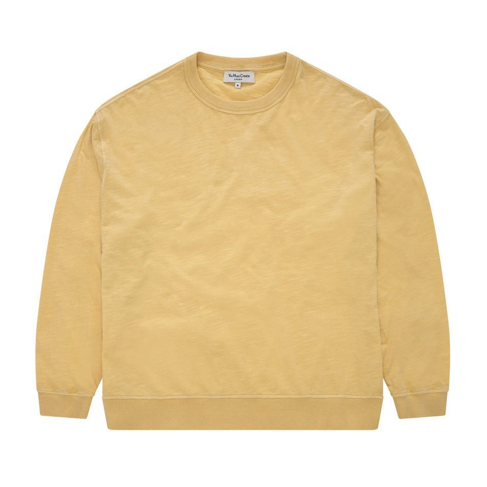Ymc Triple Long Sleeve Top Lemon