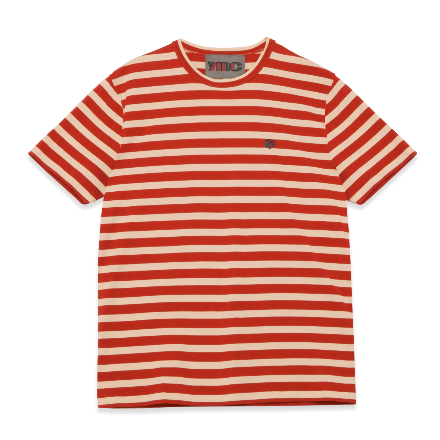 YMC Wild Ones T-Shirt - Red / Ecru