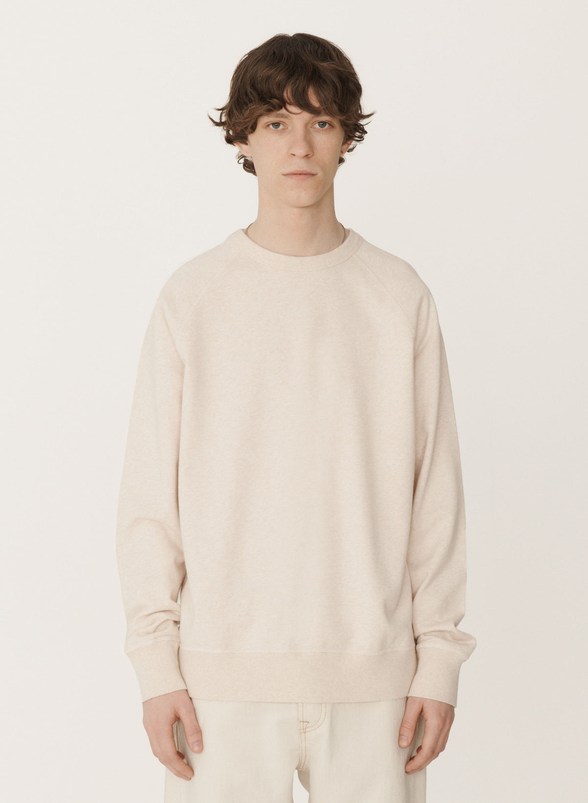 YMC Schrank Sweatshirt - Ecru Marl