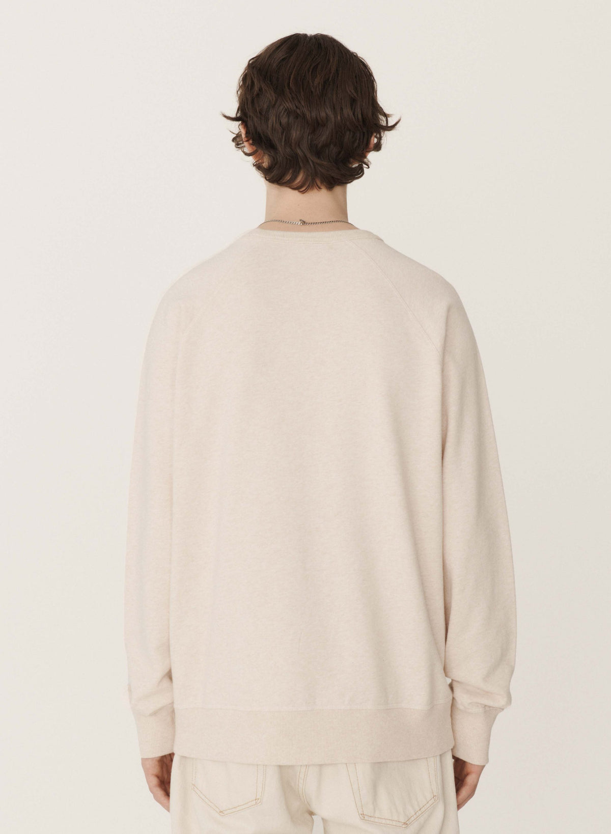 YMC Schrank Sweatshirt - Ecru Marl