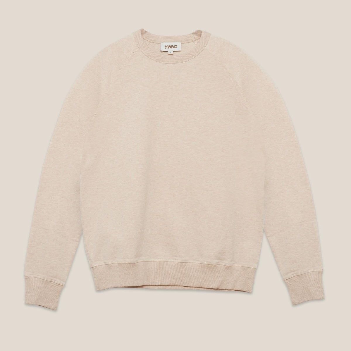 YMC Schrank Sweatshirt - Ecru Marl