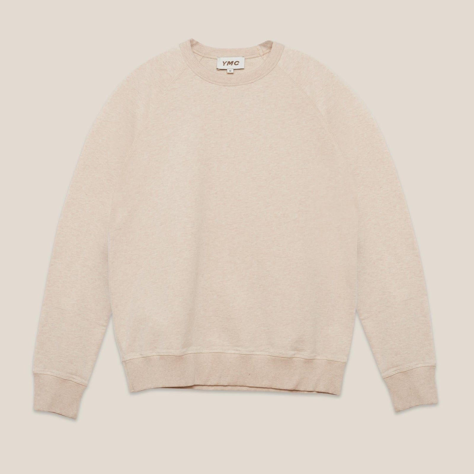 YMC Schrank Sweatshirt - Ecru Marl