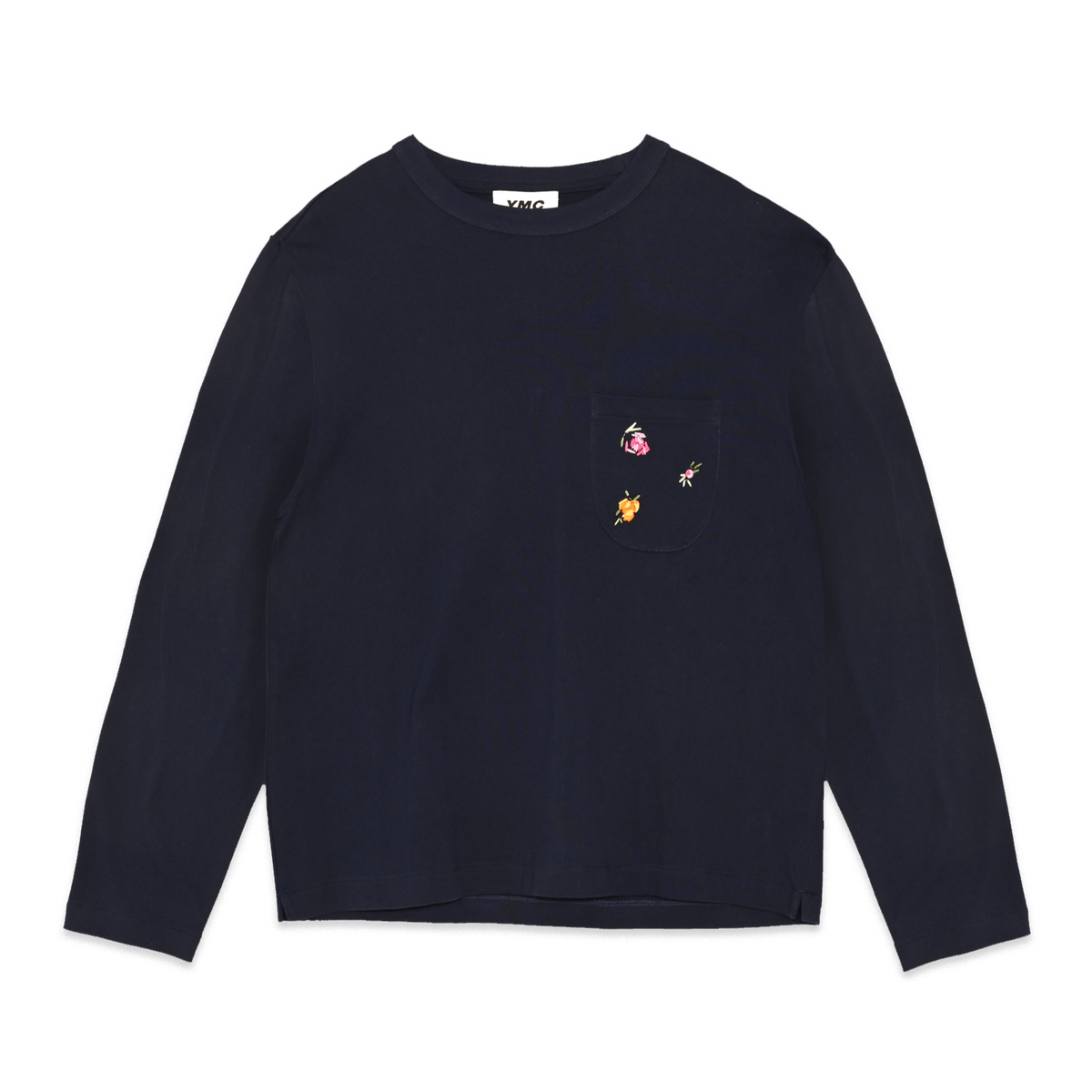 YMC Triple LS T-Shirt - Navy