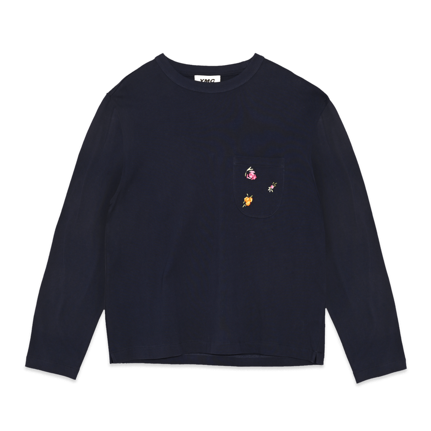 YMC Triple LS T-Shirt - Navy