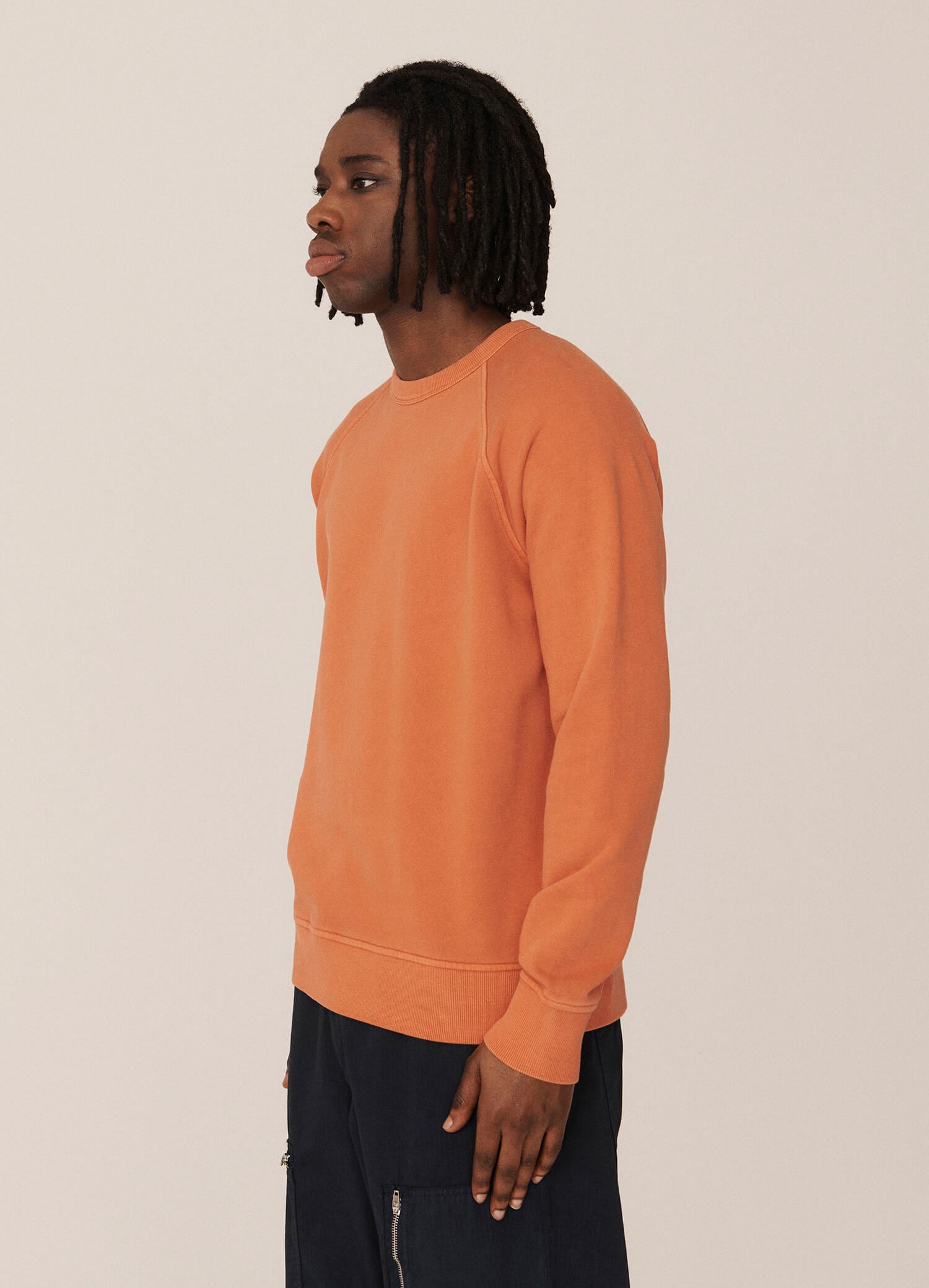 YMC Schrank Raglan Sweat - Orange