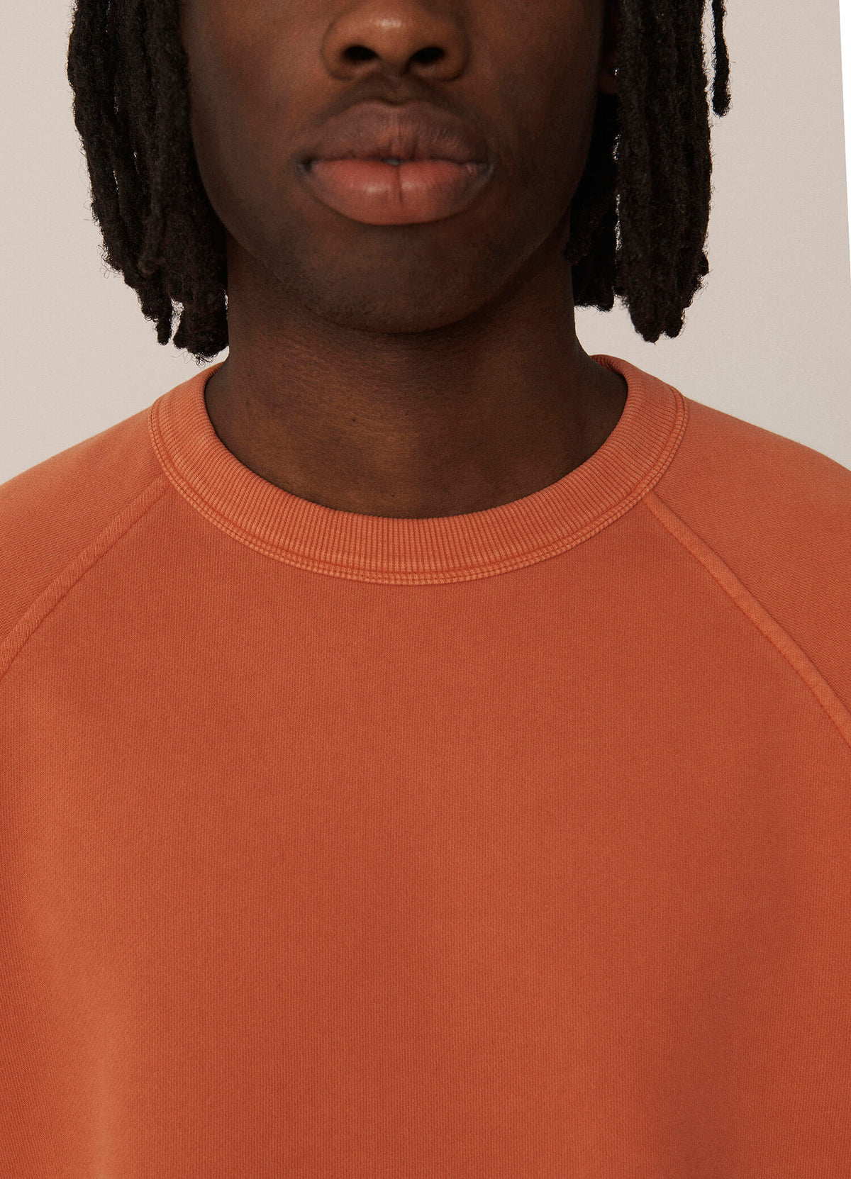 YMC Schrank Raglan Sweat - Orange