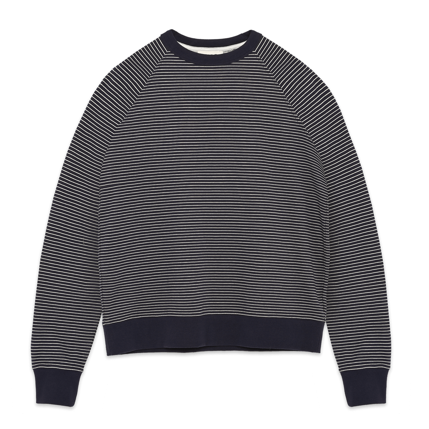 YMC Schrank Raglan Sweat - Navy / Stone