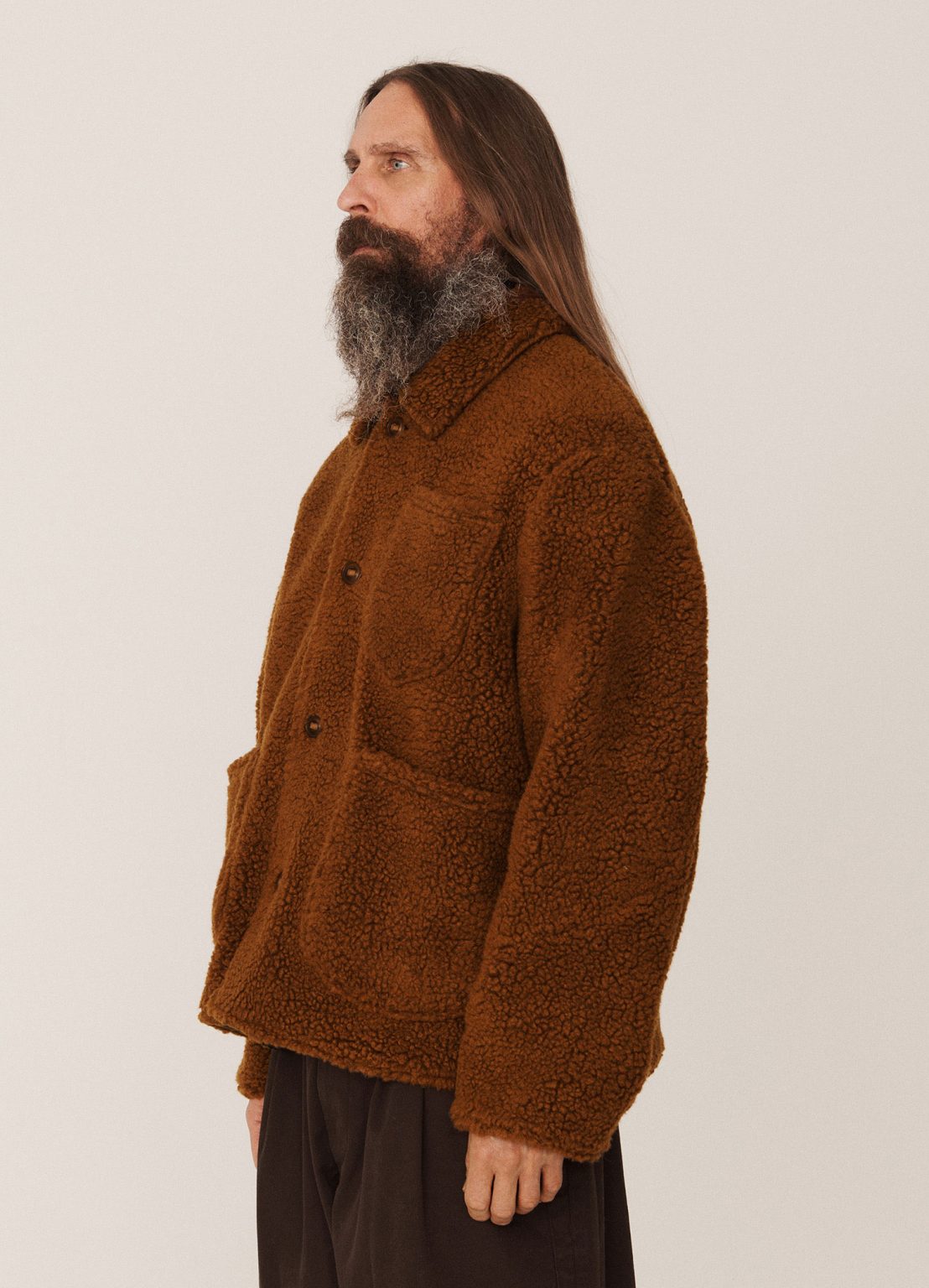 YMC Labour Chore jacket - Rust
