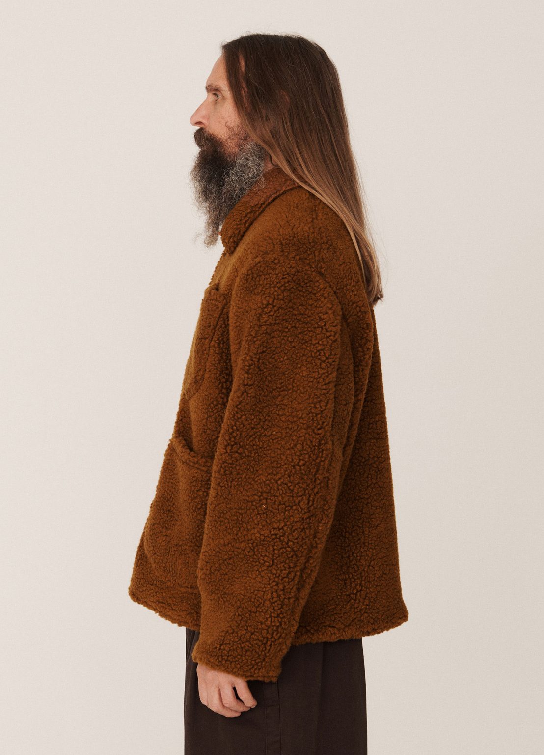 YMC Labour Chore jacket - Rust