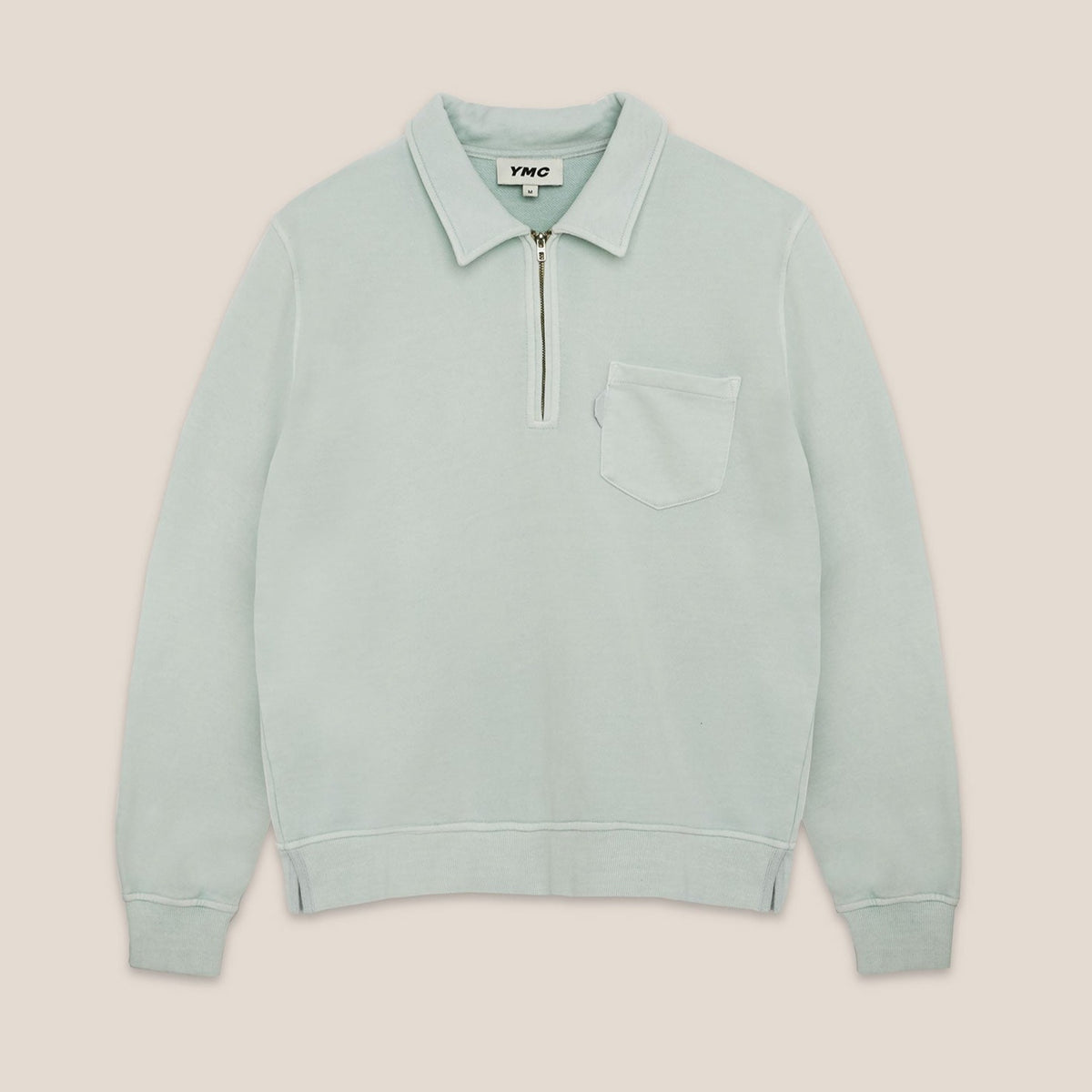 YMC Sugden Sweatshirt - Light Blue