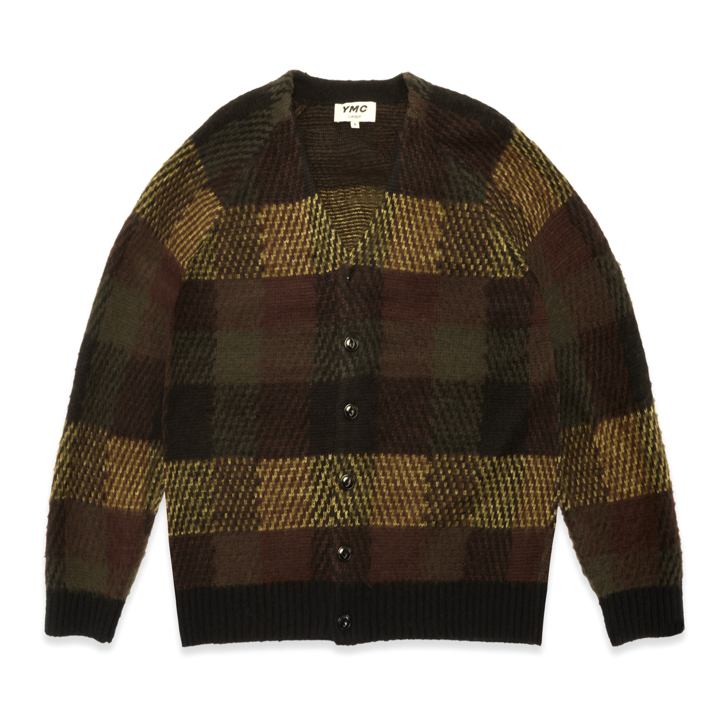 YMC Left Back Knit - Brown Multi