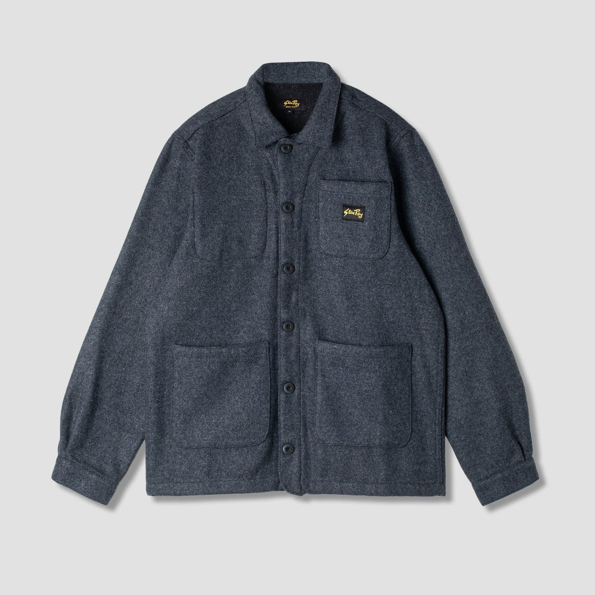 Stan Ray Painters Jacket - Mid Grey Wool