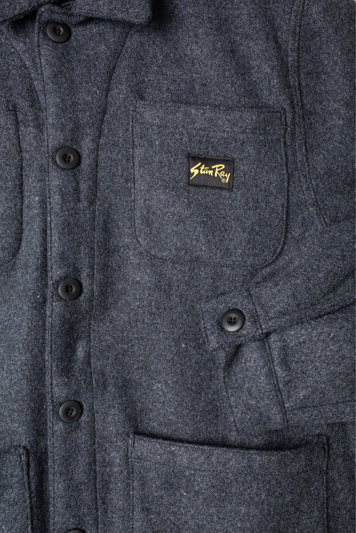 Stan Ray Painters Jacket - Mid Grey Wool
