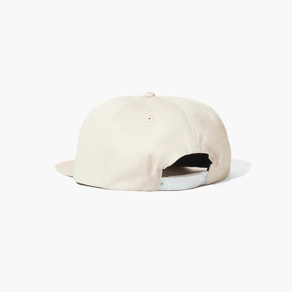 Parlez Downtown 6 Panel Cap - Ecru