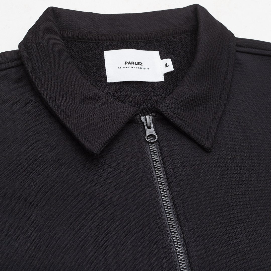 Parlez Payne 1/4 Zip - Black