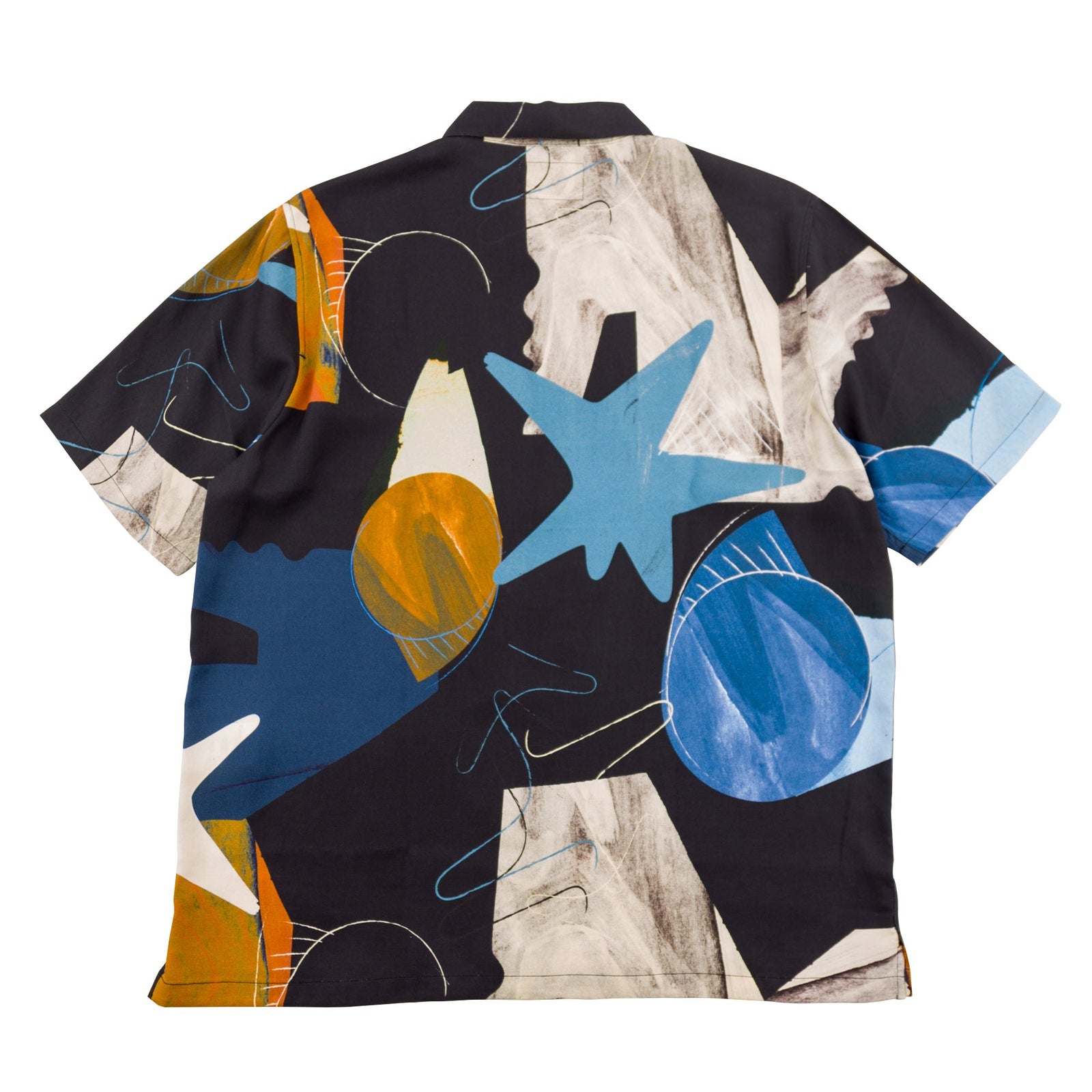 Folk Gabe Shirt - Dark Multi Void