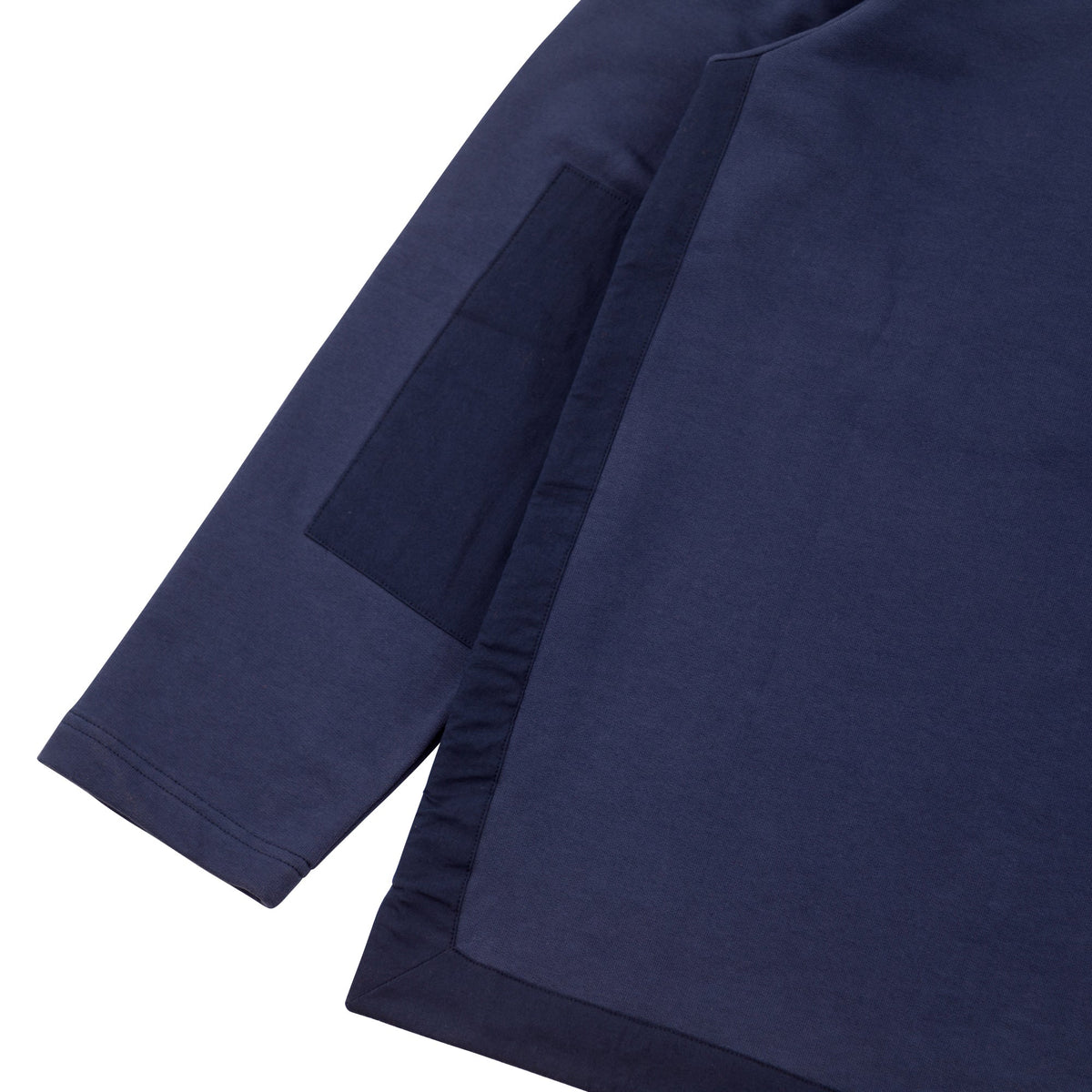 Folk Signal Half Zip - Steel Blue