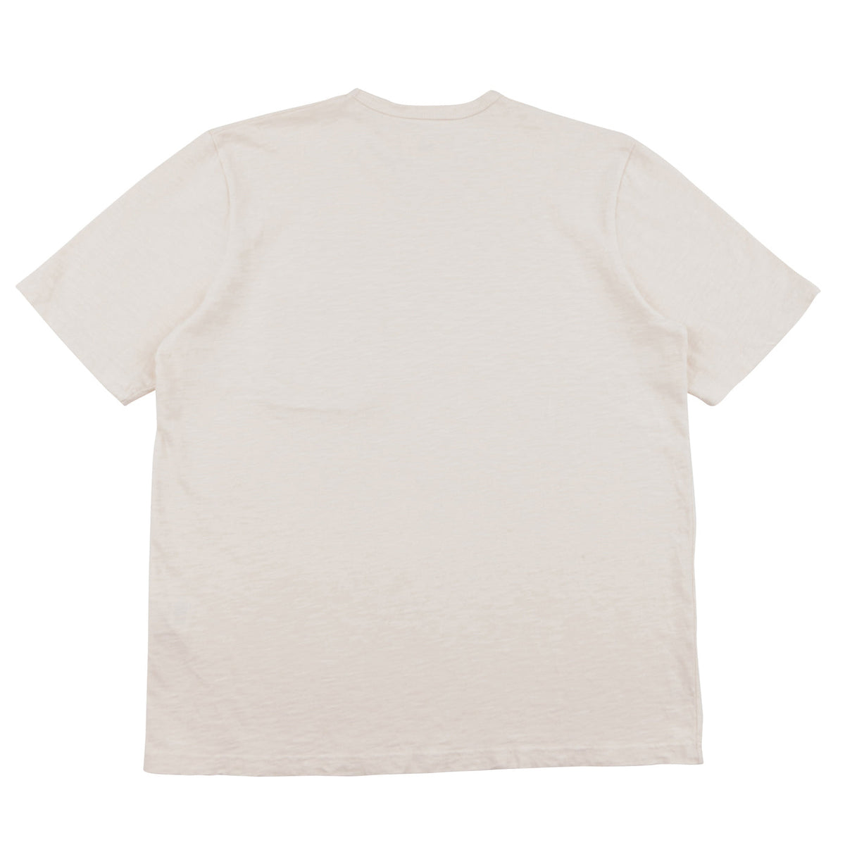 Folk Slub Pocket T-Shirt - Off White / Natural