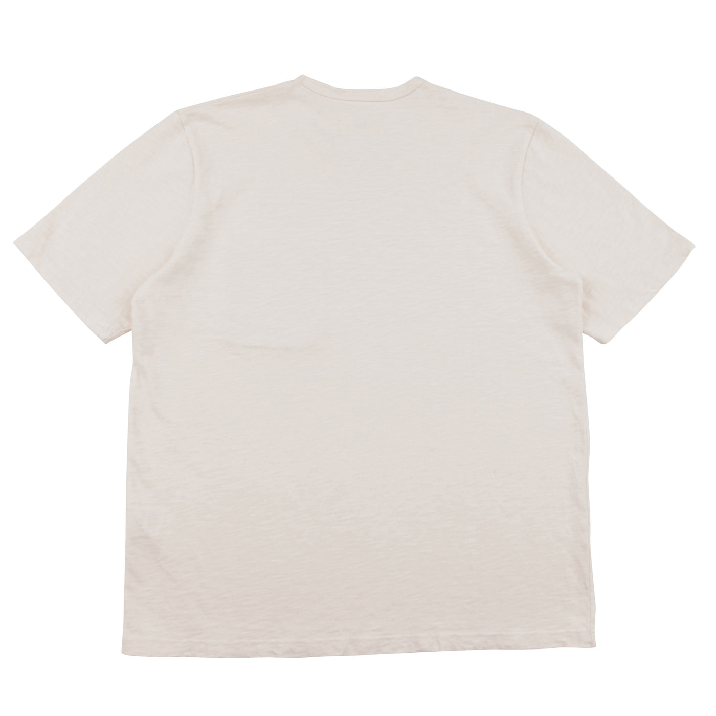Folk Slub Pocket T-Shirt - Off White / Natural