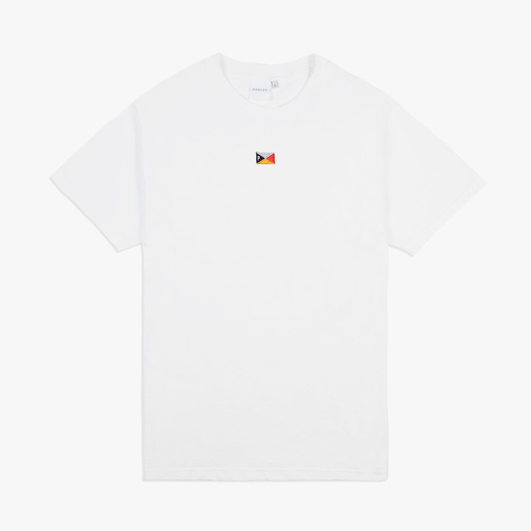 Parlez Pennant T-Shirt - White