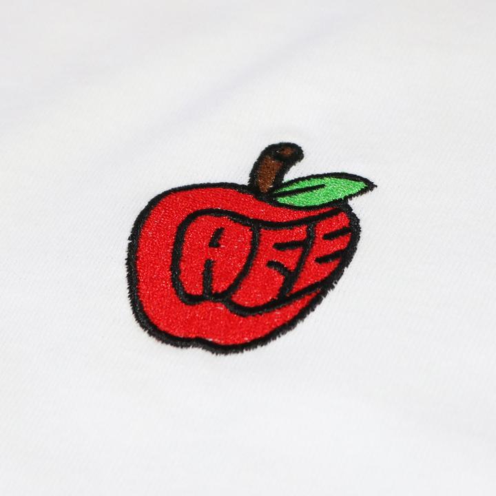 Skateboard Cafe Pink Lady Emb T-Shirt - White
