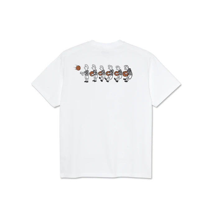 Polar Skate Basketball T-Shirt - White