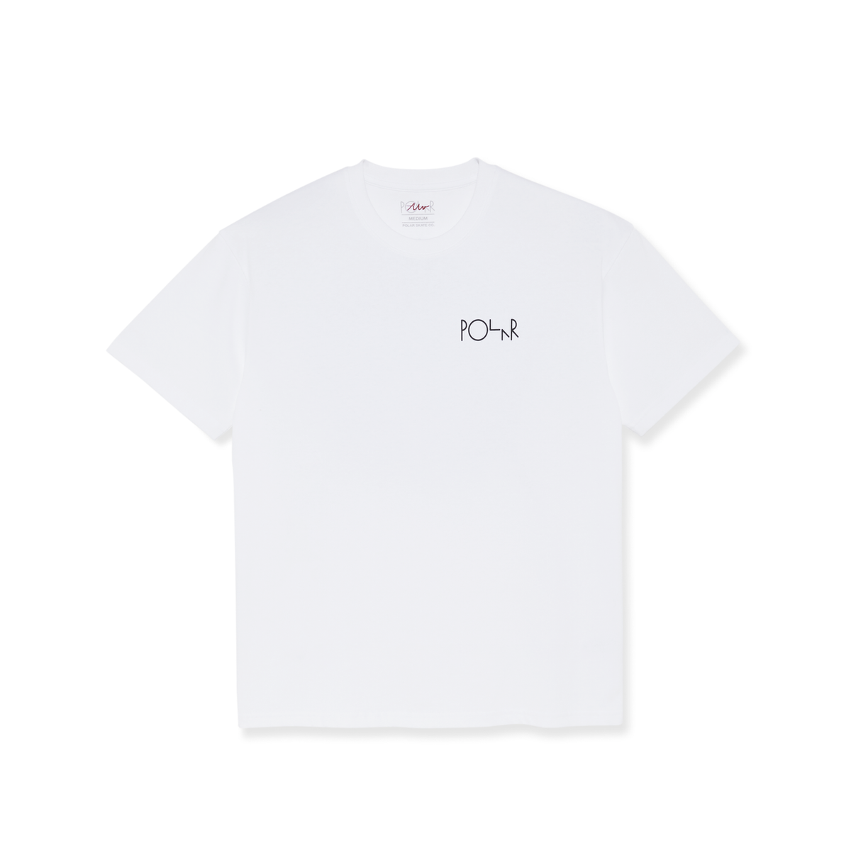 Polar Skorsten Fill Logo T-Shirt - White