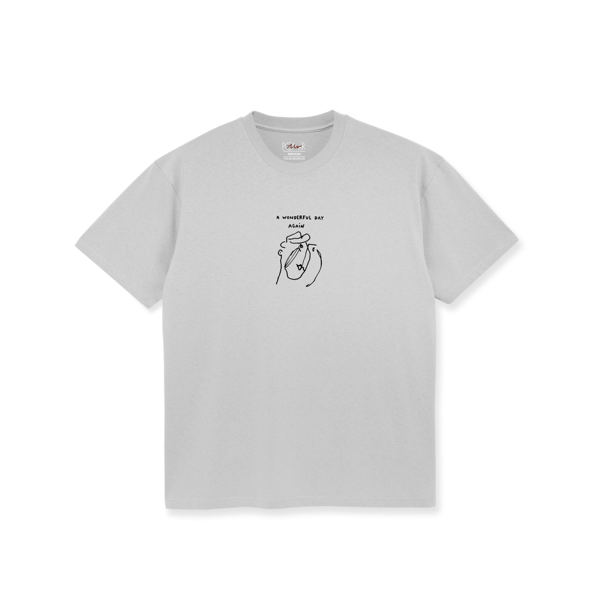 Polar Wonderful Day T-Shirt - Silver