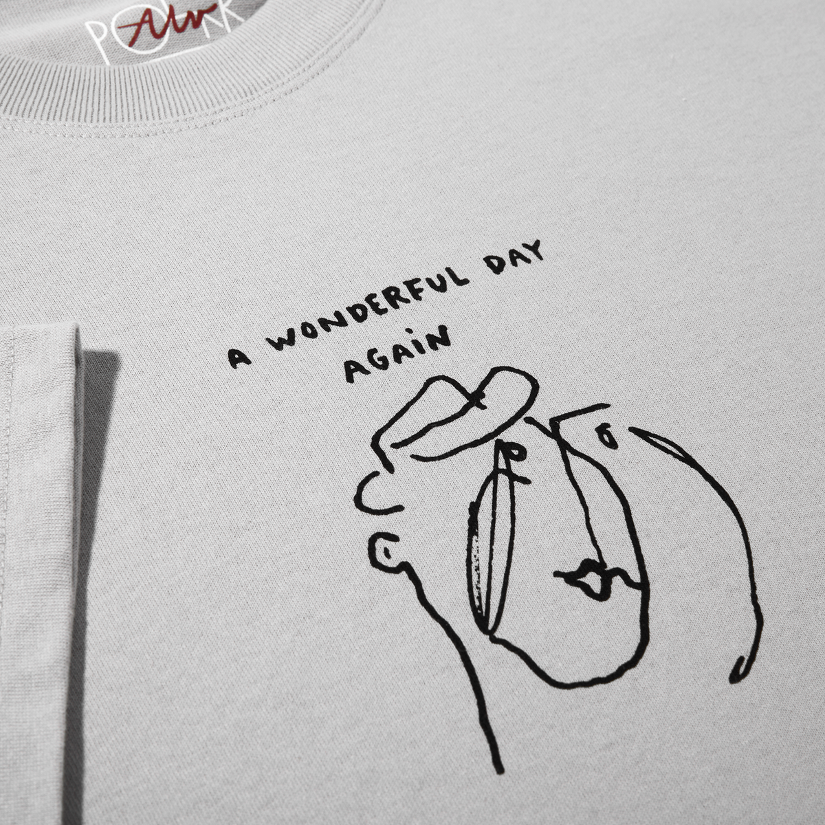 Polar Wonderful Day T-Shirt - Silver