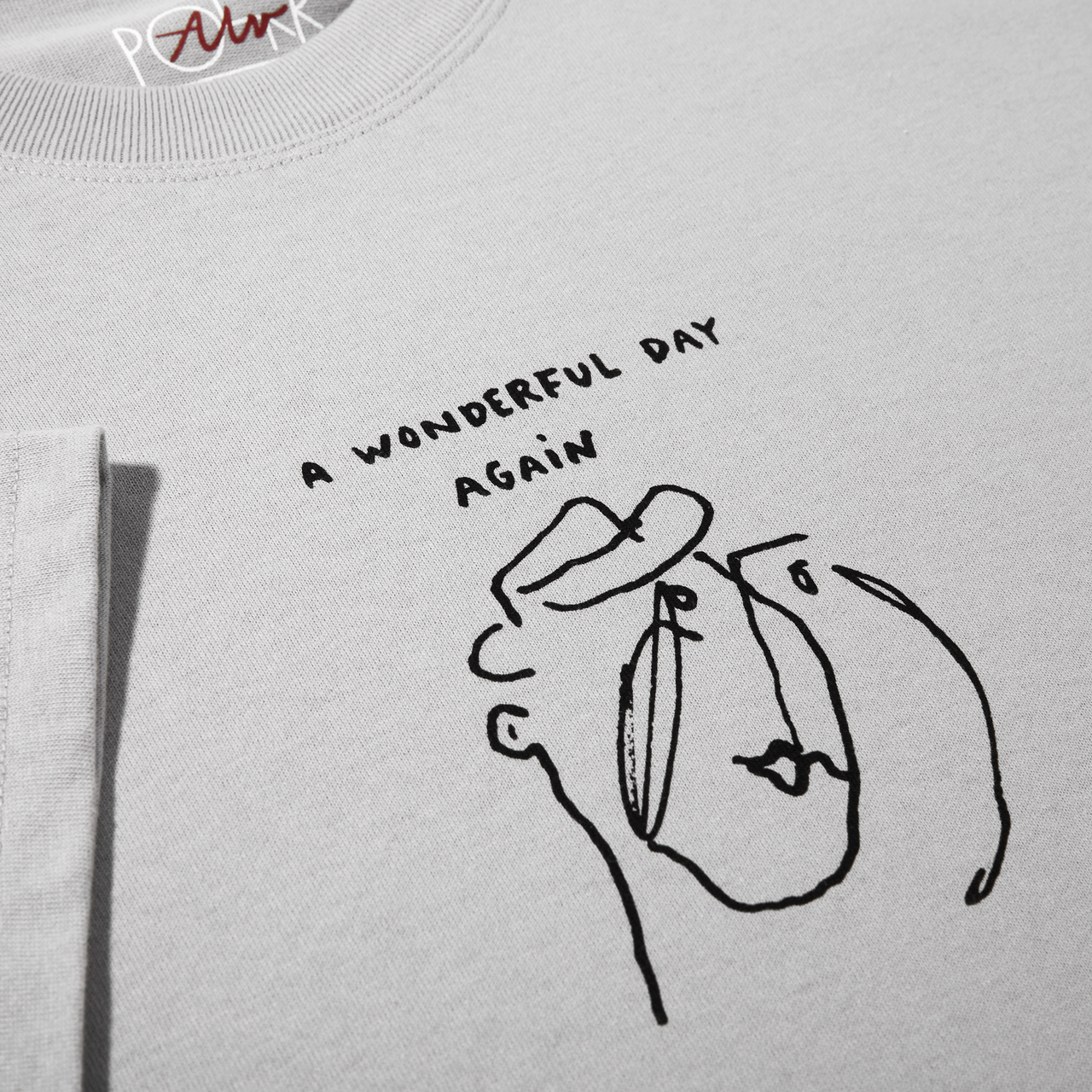 Polar Wonderful Day T-Shirt - Silver