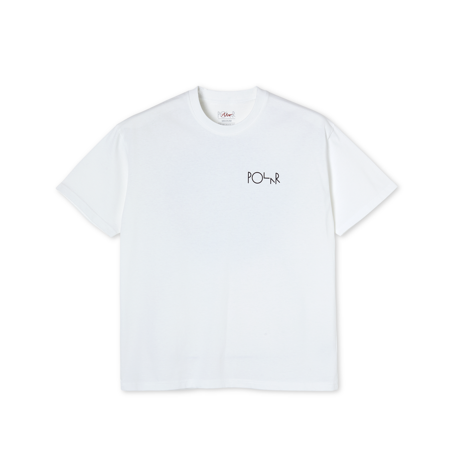 Polar Skate Co Balloon Fill Logo T-Shirt - White