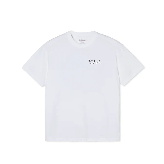 Polar Skate Forest Fill Logo T-Shirt - White