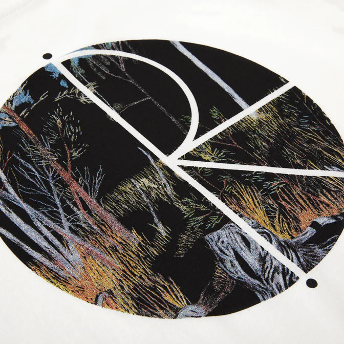 Polar Skate Forest Fill Logo T-Shirt - White