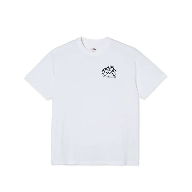 Polar Skate Lunch Doodle T-Shirt - White