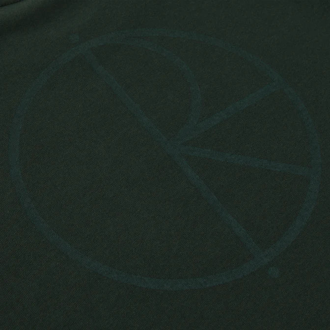 Polar Skate Stroke Logo LS T-Shirt - Dark Green