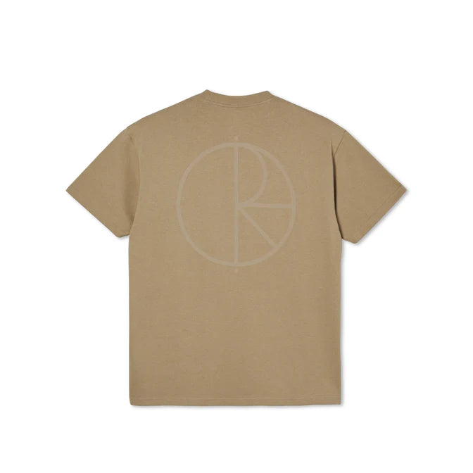 Polar Skate Stroke Logo T-Shirt - Antique Gold