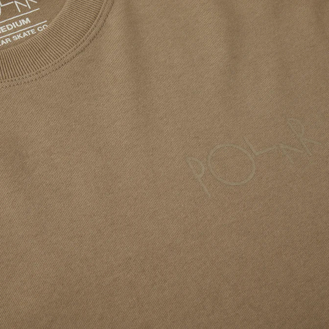 Polar Skate Stroke Logo T-Shirt - Antique Gold