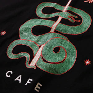 Skateboard Cafe Tree of Life T-Shirt - Black