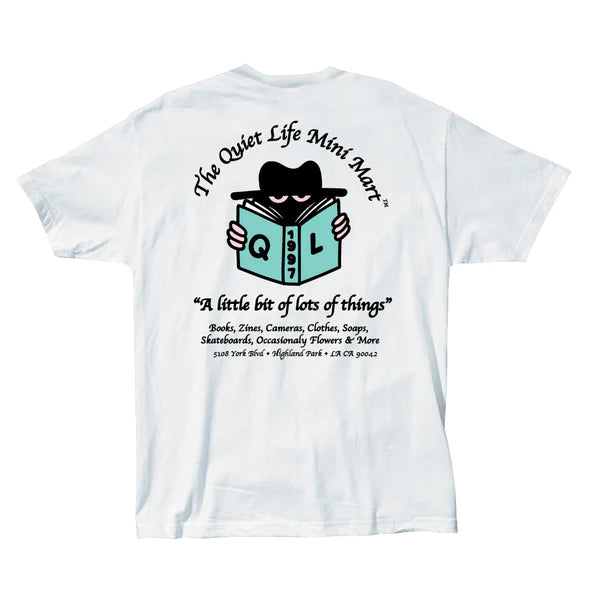 The Quiet Life Book T-Shirt - White