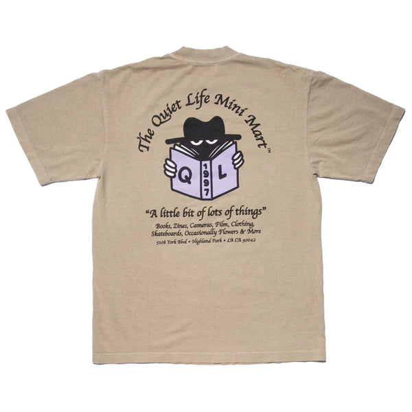 The Quiet Life Book T-Shirt - Mushroom