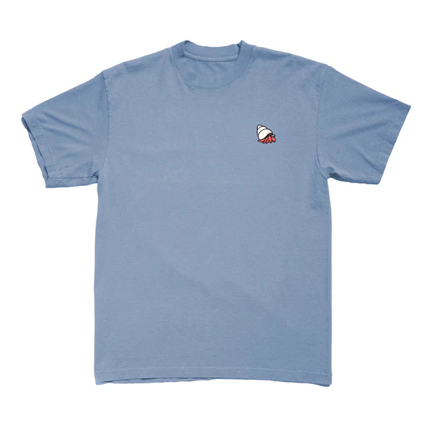 The Quiet Life Smoking Crab T-Shirt - Ocean