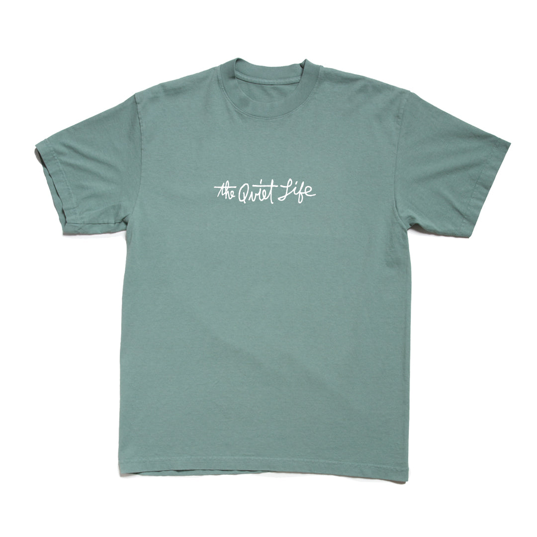 The Quiet Life Horizon Script T-Shirt - Green
