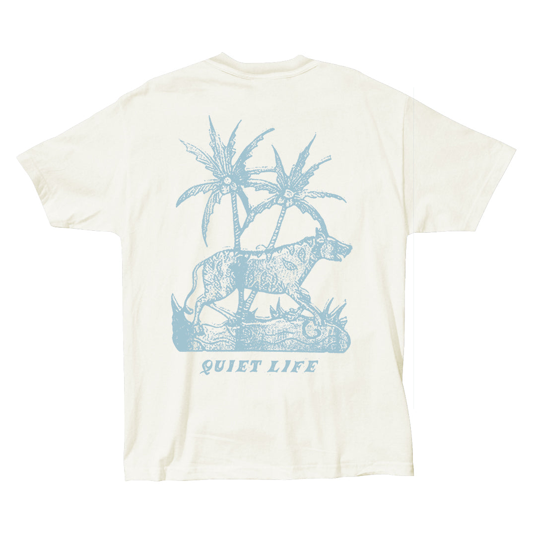 The Quiet Life Coyote T-Shirt - Cream