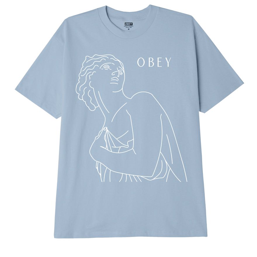 Obey Covet T-Shirt - Good Grey