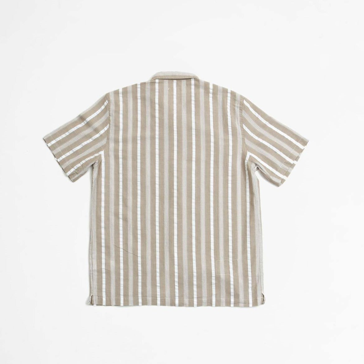 Universal Works Road Shirt - Sand Togo Stripe